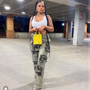 Camouflage Oversized Pants